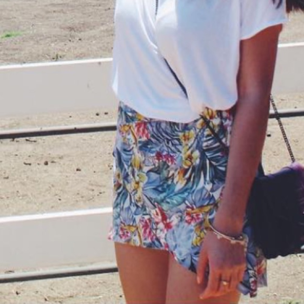 Zara Floral skirt
